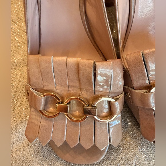 Kate Spade leather nude heels, Size 7.5 - Picture 9 of 9